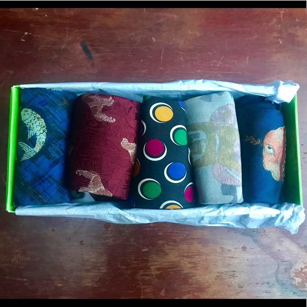 Vintage Silk Designer Ties